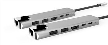 6 í 1 tegund C miðstöð