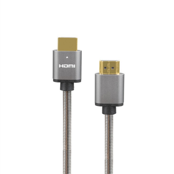 Ryðfrítt stál HDMI til HDMI 8K snúru