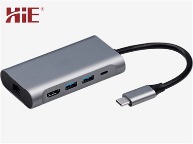 USB-C 5-í-1 tengikví